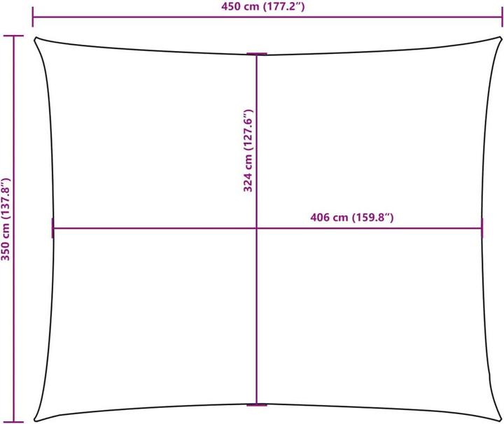 Actual product image VidaXL Awning (350 x 450 cm)