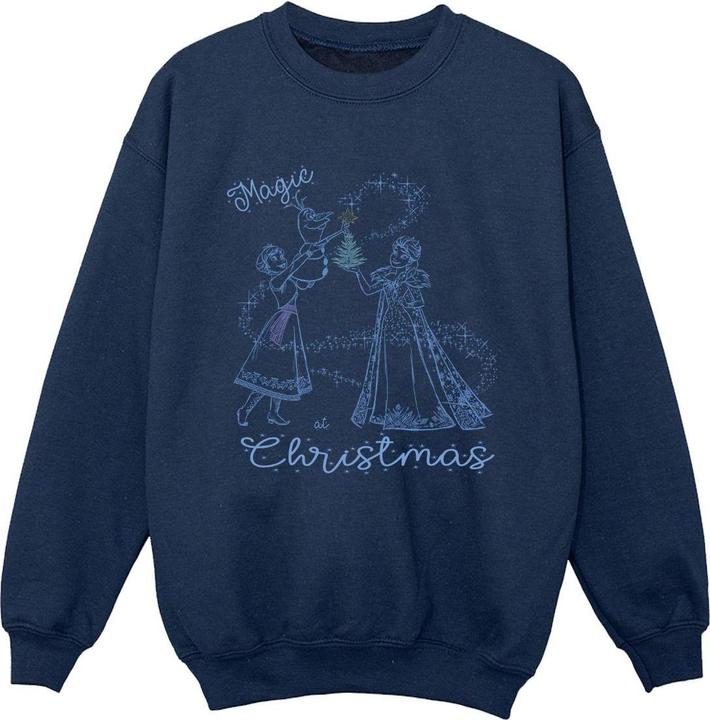 Actual product image Disney Boys Frozen Magic Christmas Sweatshirt (116)