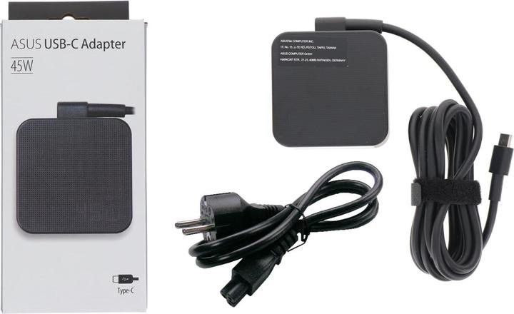 Image du produit ASUS AC45-00 (ADP-45XE D) - Adaptateur CA EU/TYPE-C/3PIN/6PCS, 5/9/15/20 V (45 W)