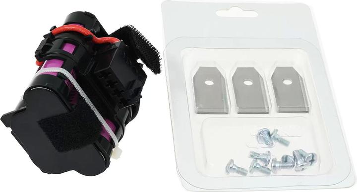 Actual product image AccuCell Standard battery for Gardena R40Li/R45Li / R70Li robotic lawnmower incl. 9x replacement blades (18 V)