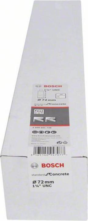 Image du produit Bosch Professional Zubehör PRO Core Cutter wet, 72 x 450 mm, 1 1/4-inch UNC (72 millimètres)