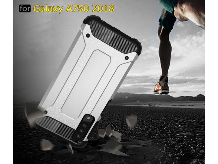 Produktbild Screenguard AdventureCase Samsung Galaxy A7 2018 Hybrid Hülle (Samsung Galaxy A7 (2018))