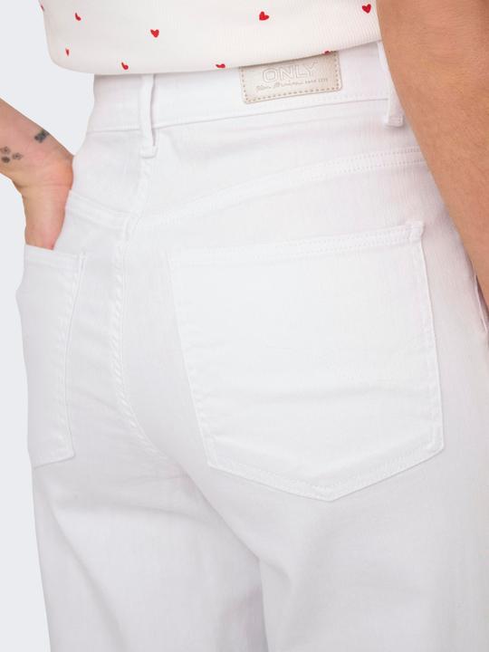Immagine prodotto Only ONLANN-MADISON Hohe Taille Verkürzt Jeans Jeans mit weitem Bein (34)