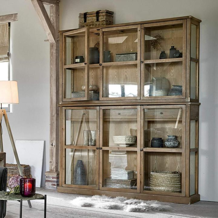 Actual product image Loberon Cupboard Blaise antique brown