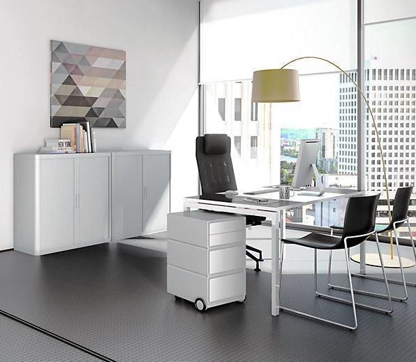 Actual product image Paperflow easyOffice roller shutter cabinet (47.5 x 49 x 104 cm)