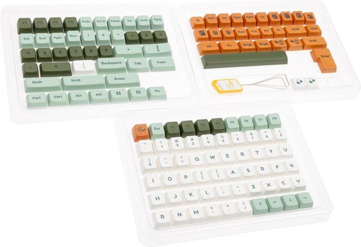 Produktbild Ducky Dino PBT Dye Sublimation Set - 133 Keycaps