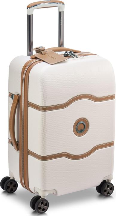 Immagine prodotto Delsey Chatelet Air 2.0 -matkalaukku, valkoinen (43 l, Bagaglio a mano (fino a 50 litri))