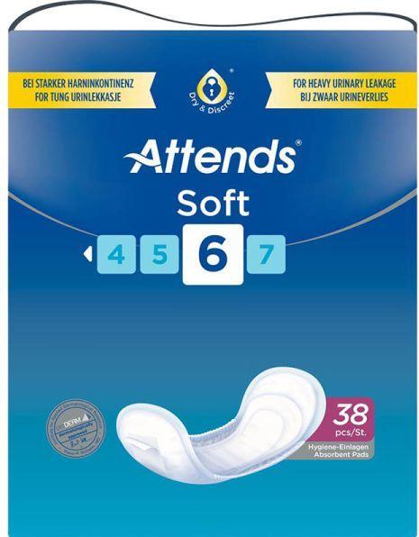 Image du produit Attends Soft 6 langes (38 x)