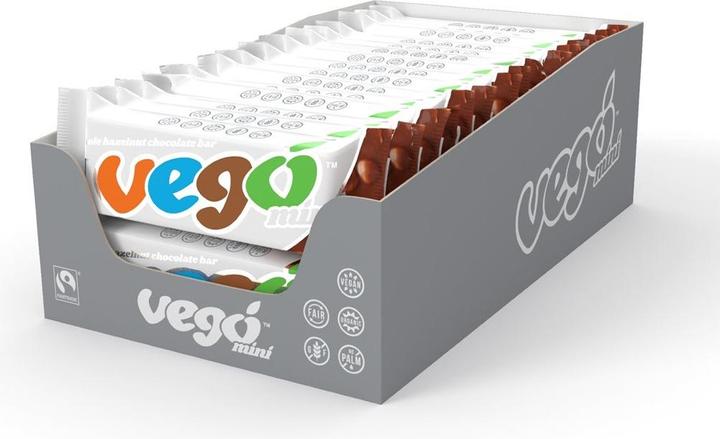 Vego Chocolate vego mini Whole Hazelnut Chocolate Bar Bio (65 g)