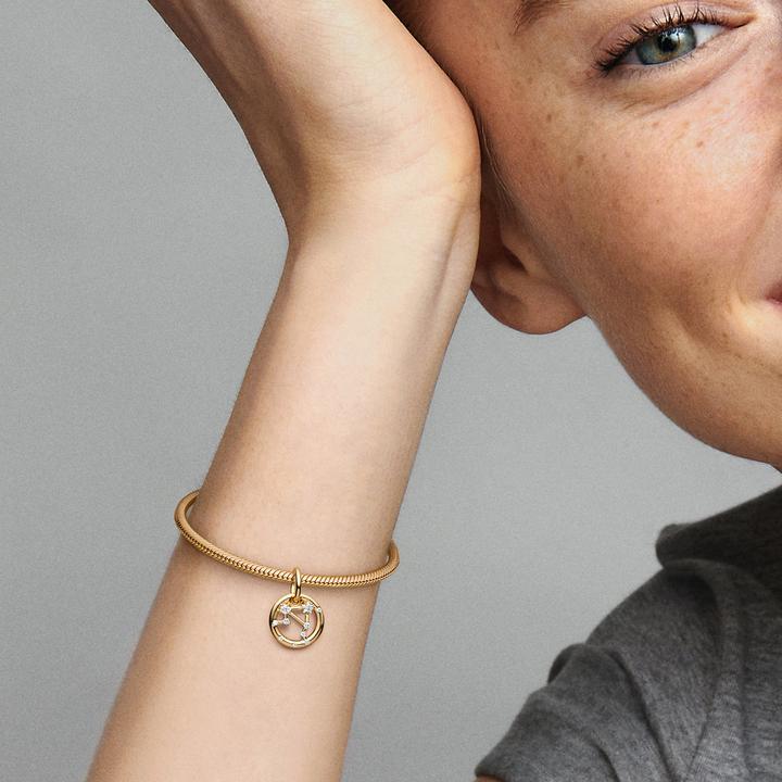 Image du produit Pandora Libra Zodiac (Plaqué or)