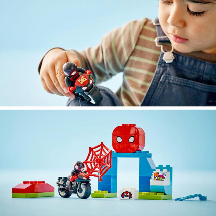 Actual product image LEGO Spin's motorbike adventure (10424)