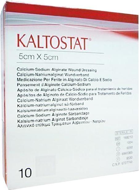 Actual product image Kaltostat Kompressen 5x5cm steril