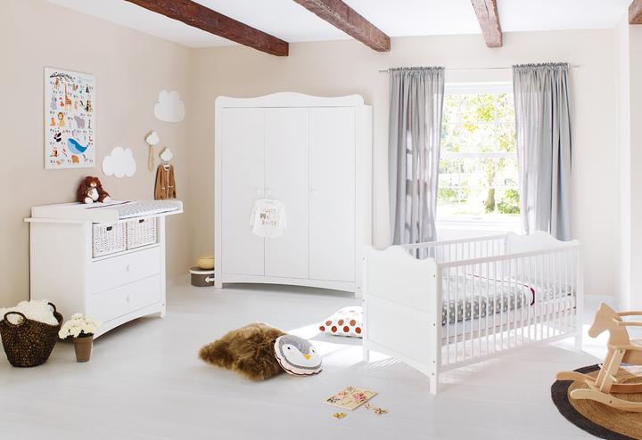 Florentina (Baby cot, Changing unit, Children's wardrobes)