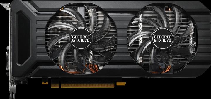 Image du produit Palit GeForce GTX 1070 double (8 Go)