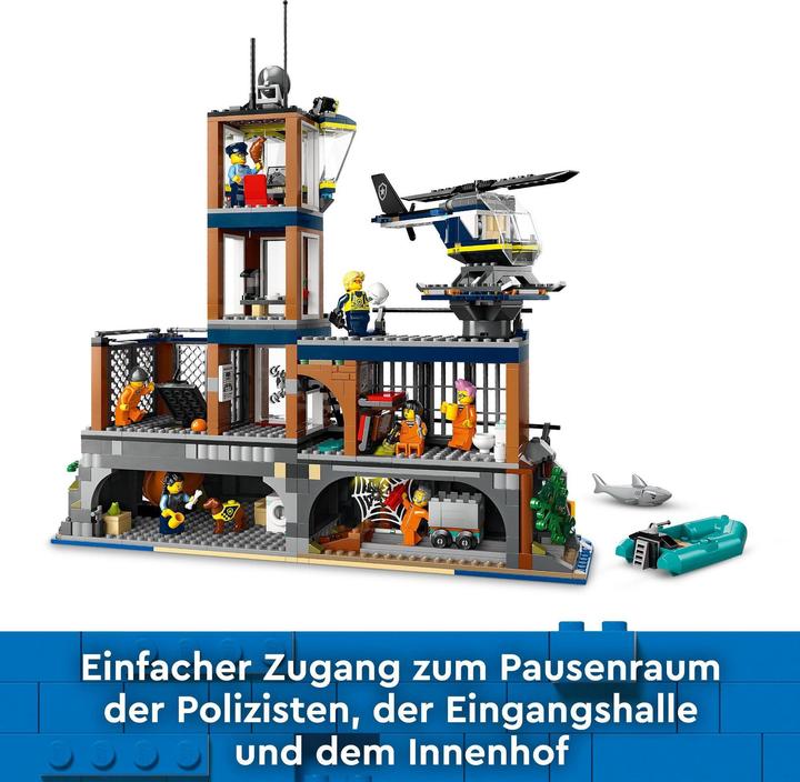 Immagine prodotto LEGO Stazione di polizia sull'isola della prigione (60419, LEGO City)
