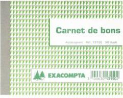 Immagine prodotto Exacompta Collettore "Bon pour", 105 x 135 mm, duplicato