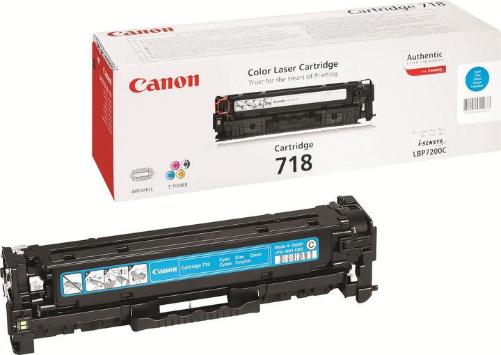 Actual product image Canon 718 (C)