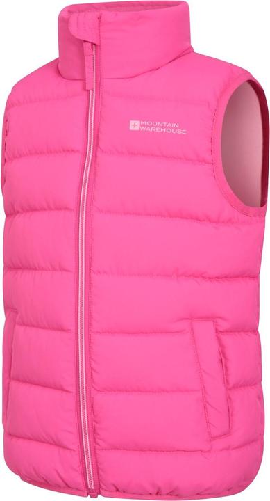 Actual product image Mountain Warehouse Childrens/Kids Rocko Plain Padded Gilet (104)
