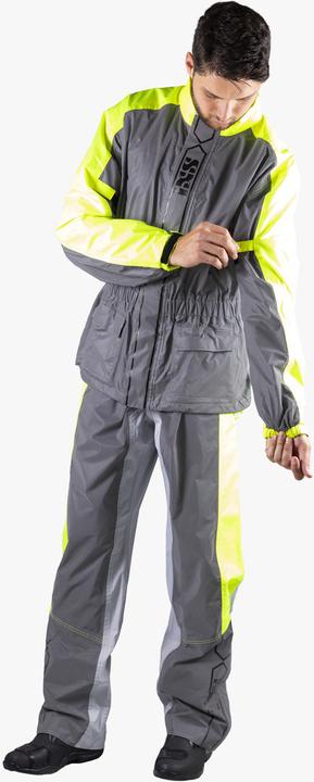 Image du produit iXS Pantalon de pluie Silver Reflex-ST gris néon (Femmes, Hommes, XL)