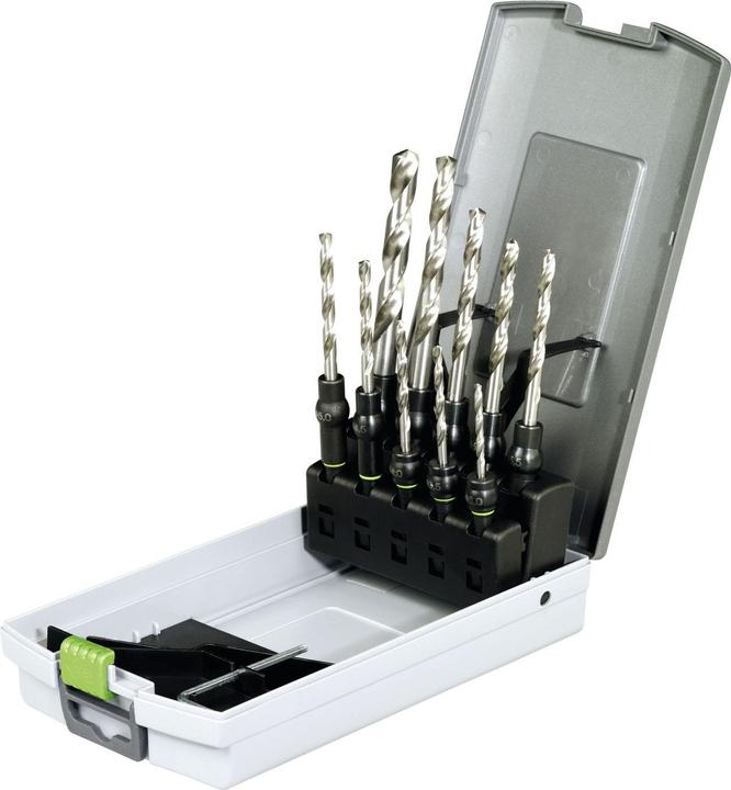 Festool Spiralbohrer HSS D3-10 CE/10 (3, 4, 5, 6, 8, 10 mm, 4,5, 5,5, 3,5, 6,5)