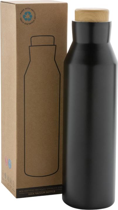 Actual product image Xd Collection Gaia Recycled Stainless Steel Vacuum Insulated 600ml Water Bottle (0.60 l)