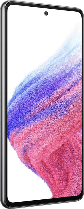 Actual product image Samsung Galaxy A53 5G (256 GB, Awesome Black, 6.50", Hybrid Dual SIM, 64 Mpx, 5G)