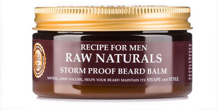 Actual product image Raw Naturals Beard Balm Storm Proof (100 ml)
