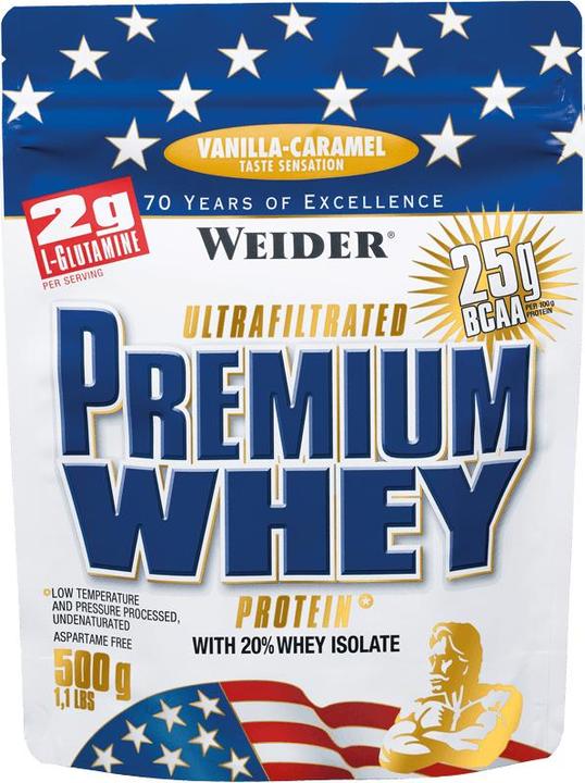 Immagine prodotto Weider Proteine del siero del latte premium (Fragola, Vaniglia, 1 pz., 500 g)