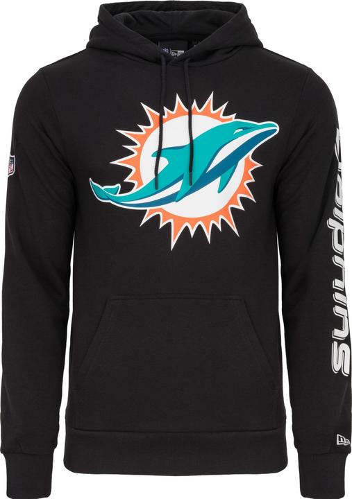 New Era NFL Fleece Hoody - VERTICAL Miami Dolphins - L (L)