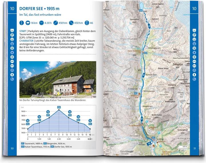 Produktbild Wanderführer 5620 Osttirol, Venediger- und Glocknergruppe, Defereggental, Lienzer (Deutsch, Kompass Reiseführer, 2022)