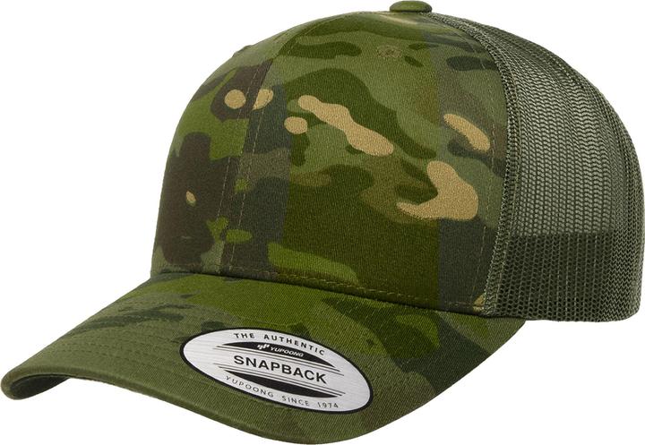 Flexfit Multicam Retro Trucker Kappe (One Size)