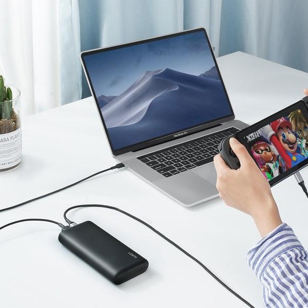 Actual product image Aukey Sprint Go (20000 mAh, 65 W, 74 Wh)