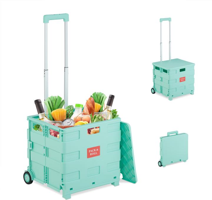 Actual product image Relaxdays shopping cart