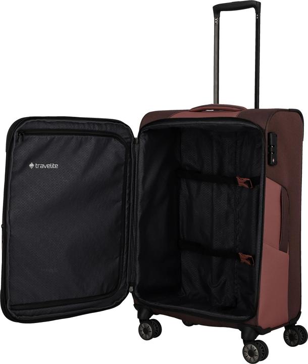 Immagine prodotto Travelite Trolley + Valigia Viia 4w Trolley M (70 l, M (50 - 90l))