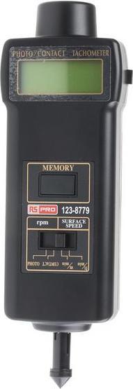 Image du produit Rs Pro 1 memory optical tachometer,5-99999 rpm (Mallette d'instruments de mesure)