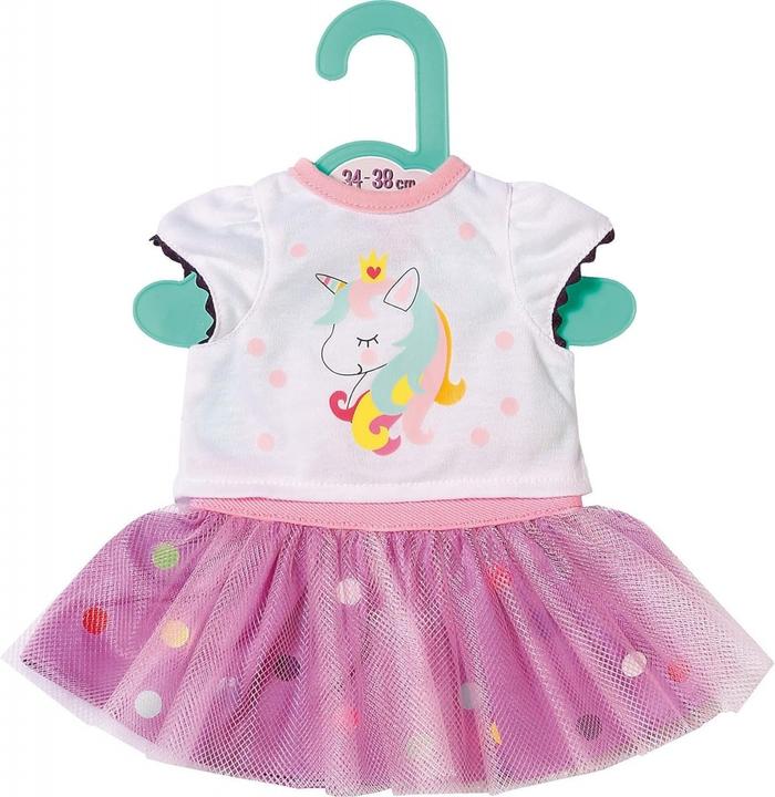 Produktbild Dolly Moda Einhorn Shirt m.Tutu,Gr.36cm