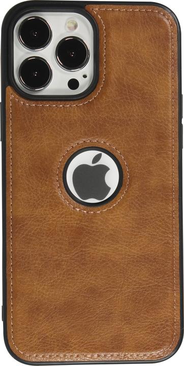 Produktbild PhoneLook Hülle Premium Leder mit Ziernähten und Loch (Apple iPhone 13 Pro Max)