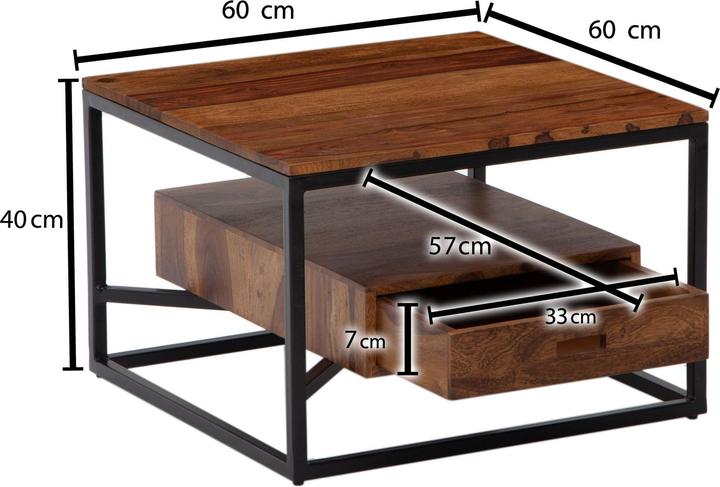Actual product image Wohnling 60x60x40 (60 x 60 x 40 cm)