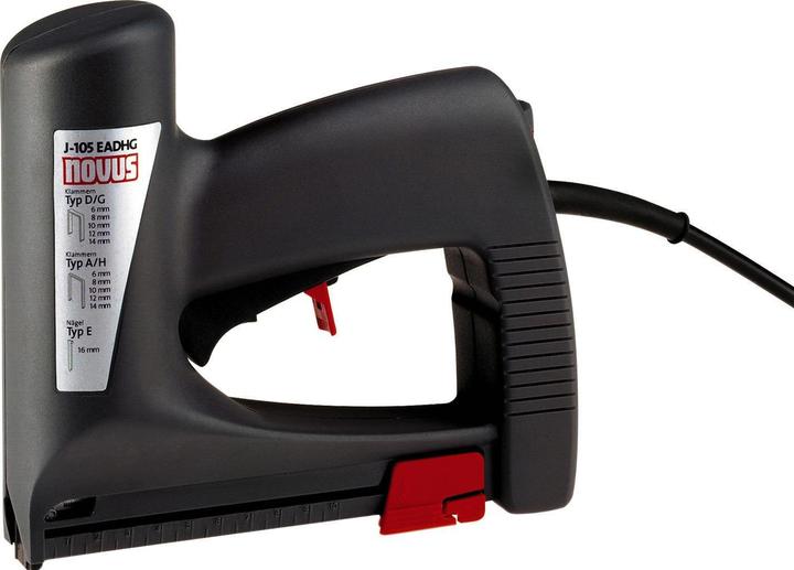 Actual product image Novus Electric Tacker J-105 EADHG