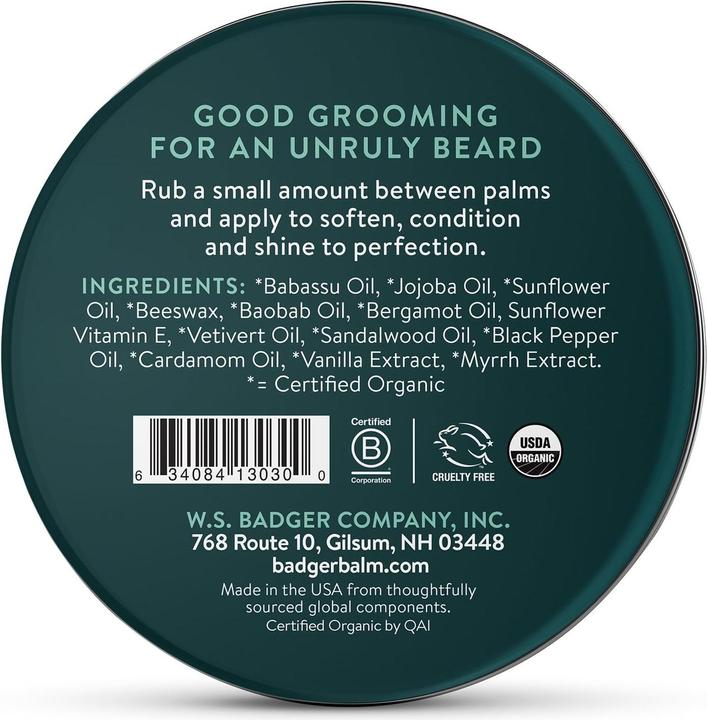 Produktbild Badger Beard Balm - Navigator Class Man Care (60 ml)