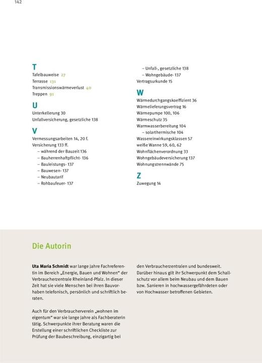 Produktbild Handbuch Baubeschreibung (Deutsch, Uta Maria Schmidt, 2022)