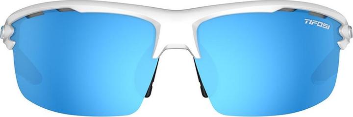 Actual product image Tifosi RIVET sunglasses matt white (3 lenses 14.7 % Clarion Blue, 41.4 % AC Red, 95.6 % Clear) (NEW)