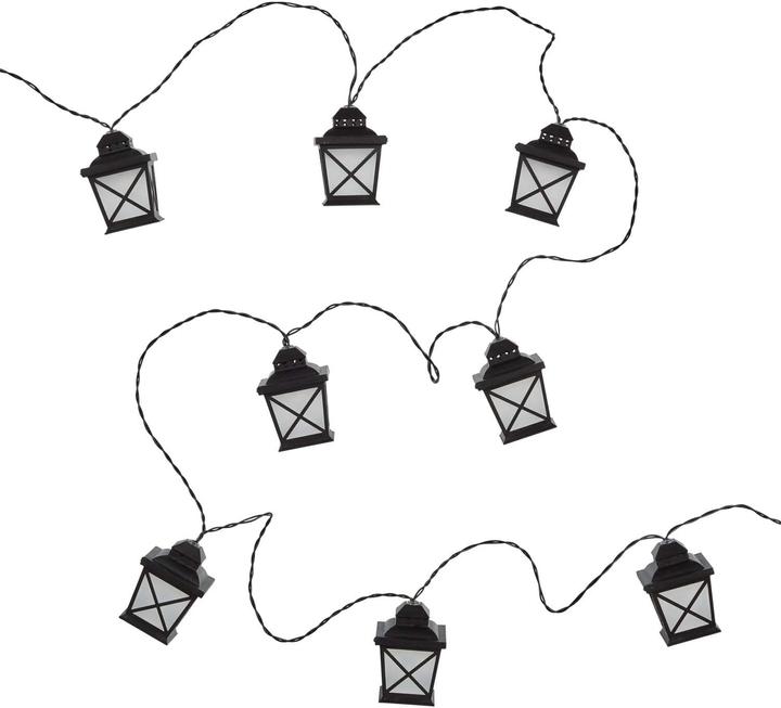 Produktbild Lights4fun 10er Solar Laternen (5.70 m)
