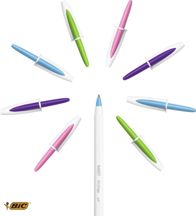 Produktbild Bic CRISTAL UP - Kugelschreiber (Mehrfarbig, 4 x)