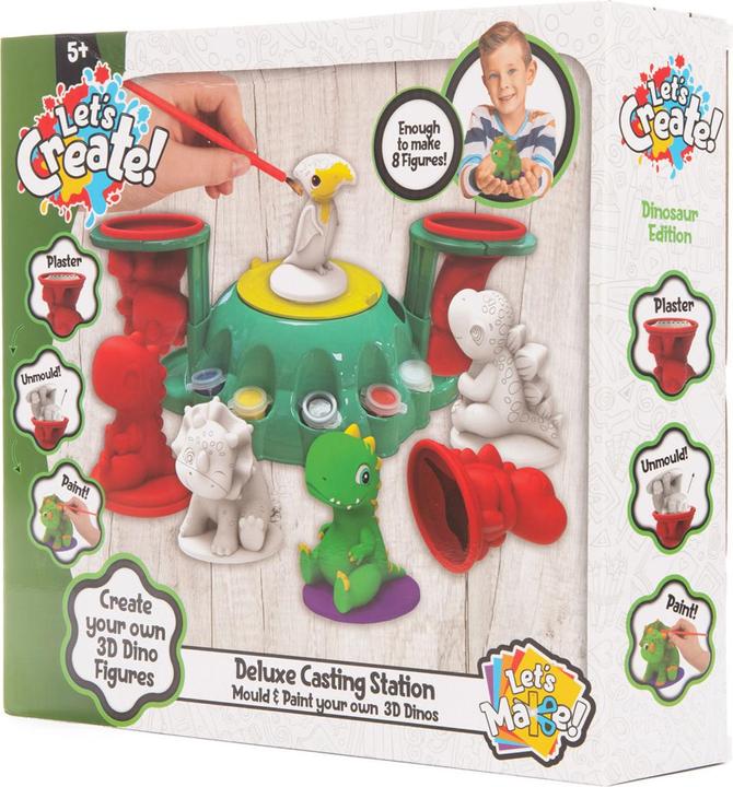 Actual product image Sambro Dino's plaster casting and painting station