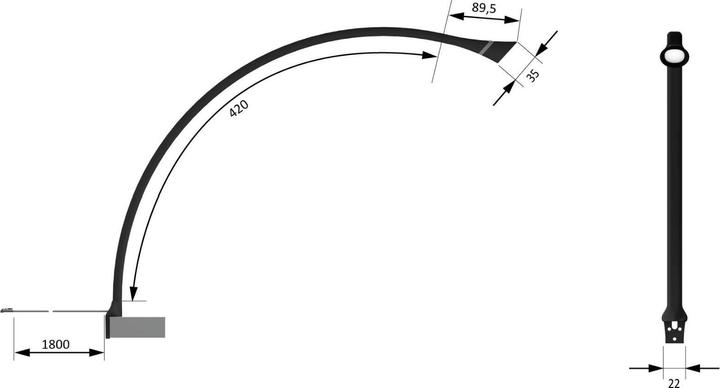 Produktbild Halemeier LED Anbauleuchten Miles 12 V (130 lm)