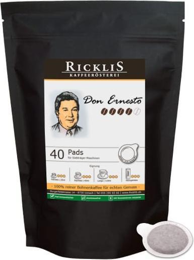 RickliS Kaffeerösterei Don Ernesto (40 x Port.)