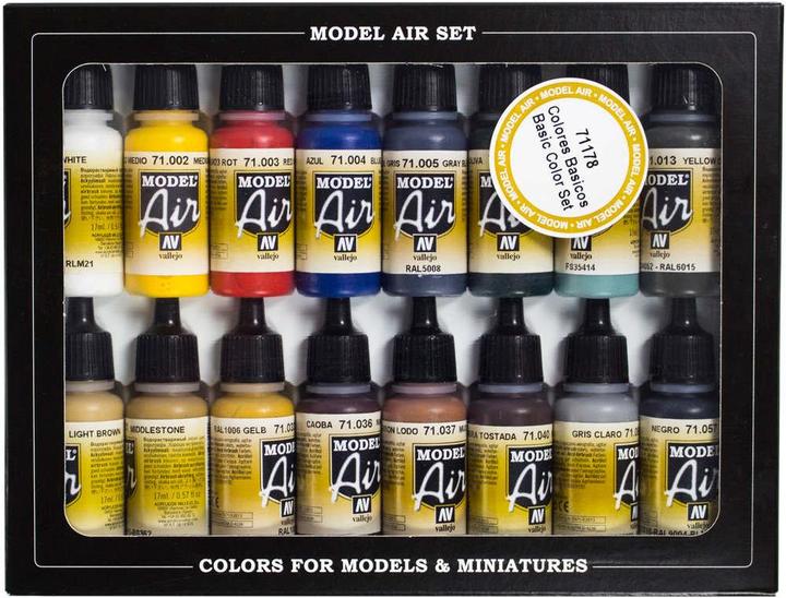 Image du produit Vallejo Model Air - Couleurs de base
