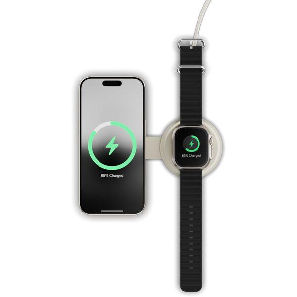 Produktbild Satechi OntheGo 2-in-1 Wireless Charger mit Qi2 (15 W)