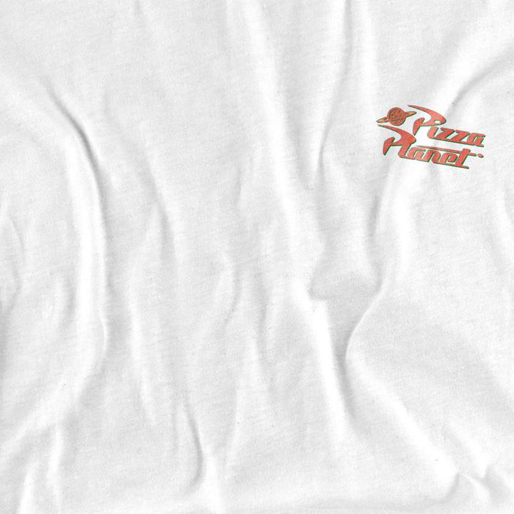 Actual product image Toy Story Unisex Adult Pizza Planet T-Shirt (M)